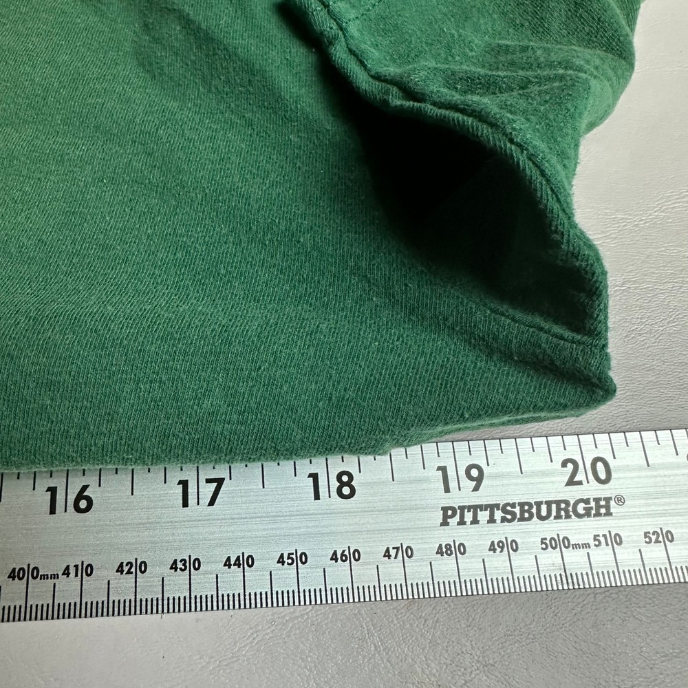 Adidas Mens XL Forest Green Short Sleeve Graphic Logo‎ T-Shirt Athletic Tee - Picture 5 of 6